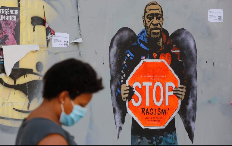 Miles de estadounidenses han salido a las calles para manifestarse por el asesinato de George Floyd. AFP / P. Baurrena