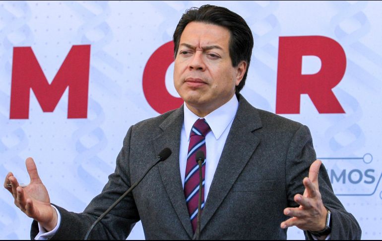 Mario Delgado, dio a conocer que en la primera semana de junio, tras concluir la Jornada Nacional de Sana Distancia, habrá una serie de reuniones virtuales con varios secretarios de Estado. ARCHIVO