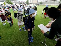 En un rango de nueve días, se han registrado 97 contagios en Kitakyushu y en 34 de esos casos ha sido imposible rastrear su origen, lo que ya ha puesto en alerta al ministerio de Salud. AFP / Jiji Press / STR