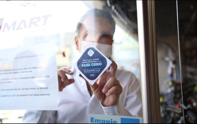 El ayuntamiento aseguró que el Gobierno de Zapopan “da un voto de confianza” a los comercios considerados en la Fase Cero. ESPECIAL / Ayuntamiento de Zapopan