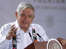 El Mandatario llama a la población a seguir cuidando a los adultos mayores y emprender una campaña para el cuidado de la salud. SUN / S. Sánchez