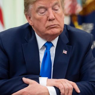 Trump acudió al búnker de la Casa Blanca sólo para ''una inspección''