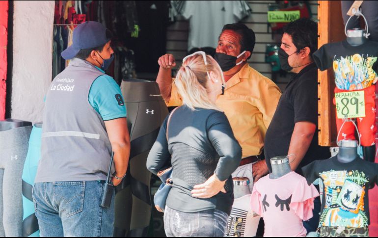 Se reforzaran los operativos con la fuerza pública para los negocios en corredores comerciales y turísticos, plazas y centros comerciales. EL INFORMADOR / ARCHIVO