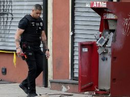 En las primeras noches de protesta en Nueva York hubo numerosos casos de saqueos, disturbios y violencia. AP / ARCHIVO