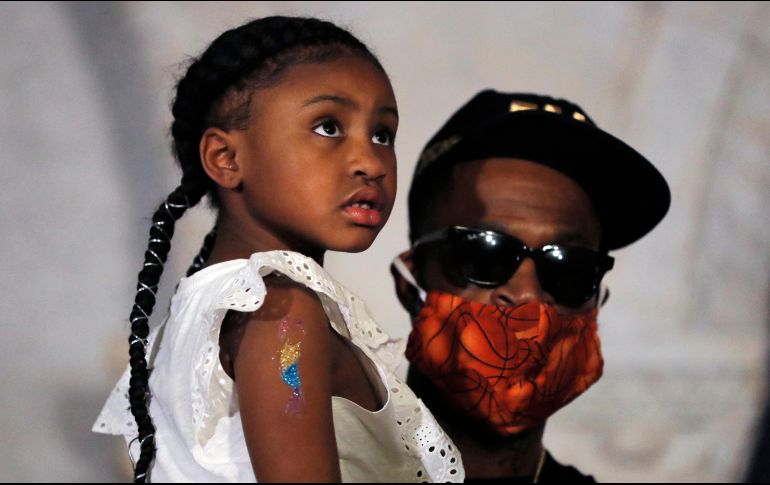 Gianna Floyd acudió ayer a una conferencia de prensa donde estuvo Stephen Jackson, exjugador de la NBA y amigo de George, en St. Paul, Minnesota. AP/ARCHIVO