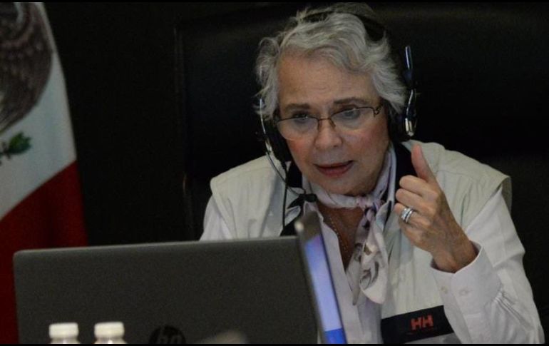 Olga Sánchez Cordero consideró que la COVID-19 llegó 