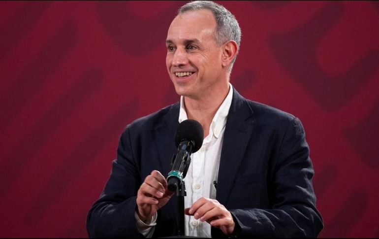 López-Gatell descartó que la Federación vaya a adquirir o a utilizar pruebas rápidas para seguir el avance de la pandemia, pues podrían ser dañinas para la población. EFE/Presidencia