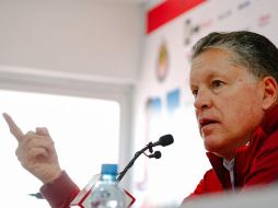 A través de un video en las redes sociales de Chivas, el director deportivo, Ricardo Peláez, negó que jugadores importantes del plantel salgan del equipo para el próximo torneo. EL INFORMADOR / ARCHIVO