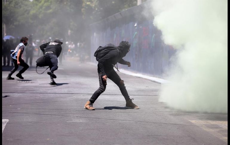 La jefa de Gobierno, Claudia Sheinbaum, aseguró que se garantizará el derecho a la no represión, pero llamó a la manifestación pacífica. EFE/S. Gutiérrez