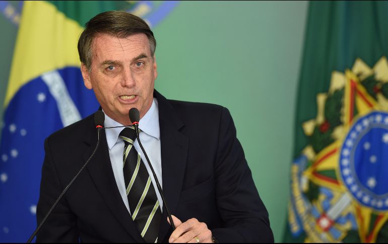 ''O la OMS trabaja sin sesgo ideológico o nos vamos también. No necesitamos personas de afuera ofreciendo su opinión sobre la sel ultraderechista'', dice el mandatario. AFP / ARCHIVO