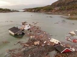 El deslizamiento de tierra afectó un área de entre 650 y 800 metros de ancho. YOUTUBE / RigelMap GeoNord