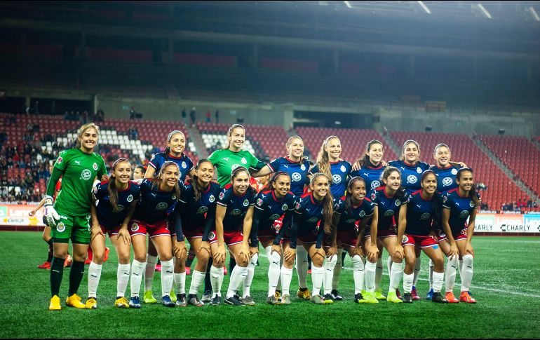 Las Chivas es la escuadra que presenta menos bajas de la Liga Femenil. TWITTER / @ChivasFemenil