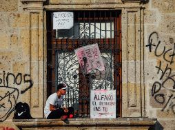 Desde el jueves, se vivieron manifestaciones en Guadalajara en torno a la muerte de Giovani López. ARCHIVO/G. Gallo