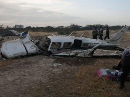 El accidente se registró la madrugada de este lunes en el poblado El Bendito, en la provincia de Zarumilla. TWITTER/@ecupunto