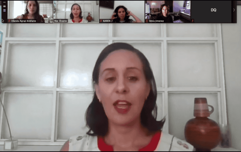 Mar Álvarez, acompañante de Familias en Búsqueda: la justicia de los derechos y la paz. FACEBOOK / TomalaMx