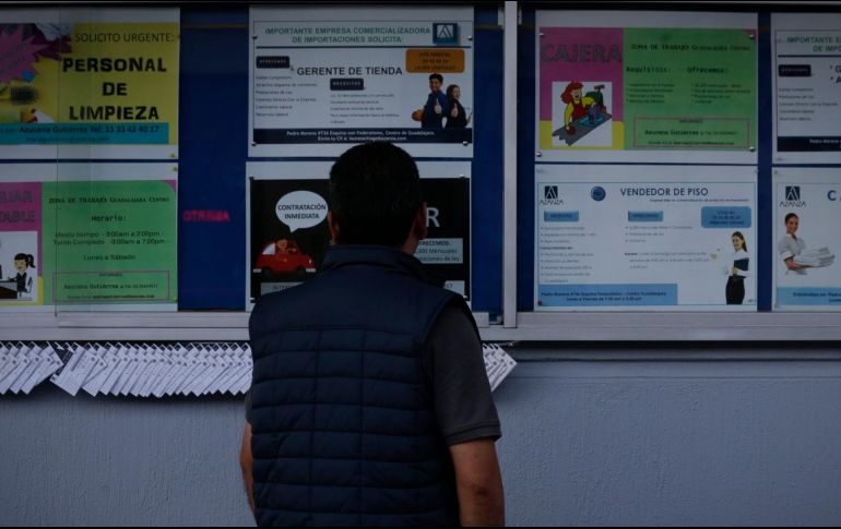 Los empleadores en las cuatro categorías de tamaño de la organización prevén una considerable disminución de las plantillas laborales. EL INFORMADOR / ARCHIVO