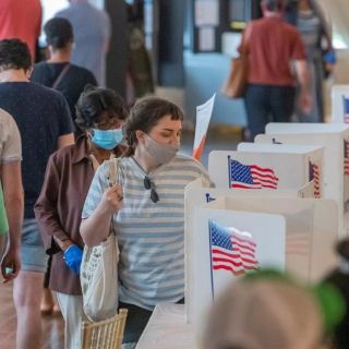 Nuevo sistema de votación desata el caos en las primarias de Georgia