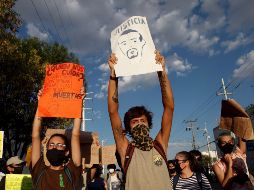 La CNDH se refirió a las manifestaciones del 4 y 5 de mayo para exigir justicia por Giovanni López. EFE/ARCHIVO