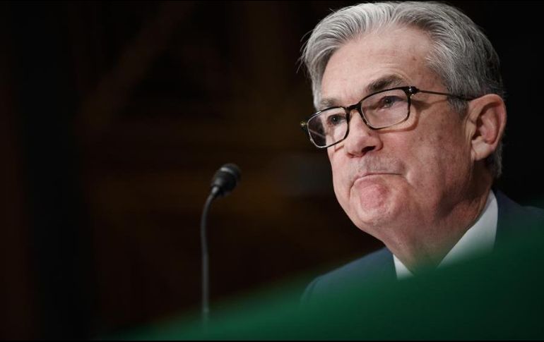 Imagen de archivo del presidente de la Reserva Federal, Jerome Powell. EFE/ARCHIVO
