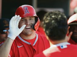 Mike Trout. La estrella de los Angelinos es uno de los mejor pagados en la MLB. AP