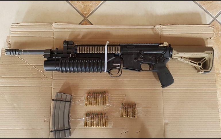 El armamento fue entregado al Ministerio Público Federal, que inició carpetas de investigación contra los responsables. ESPECIAL /