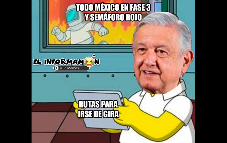 Los memes del cambio de fase en Jalisco y el alargamiento de la pandemia