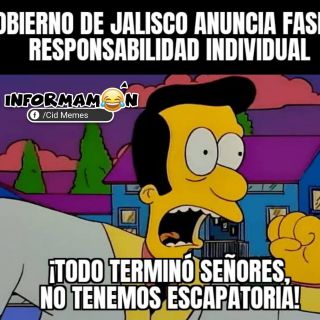 Los memes del cambio de fase en Jalisco y el alargamiento de la pandemia