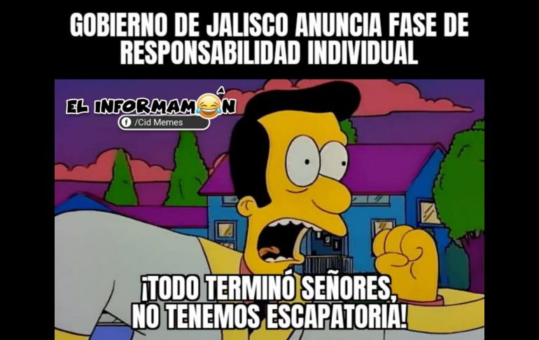 Los memes del cambio de fase en Jalisco y el alargamiento de la pandemia