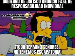 Los memes del cambio de fase en Jalisco y el alargamiento de la pandemia