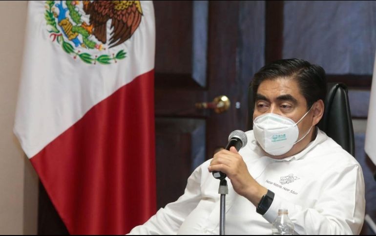 Miguel Barbosa, gobernador de Puebla. TWITTER/MBarbosaMX