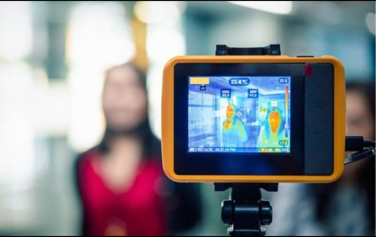 Las cámaras solo detectan la temperatura de la piel, que no es lo mismo que la temperatura corporal.