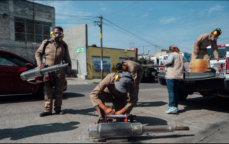La SSJ ha visitado 914 mil viviendas, trabajado en 561 mil donde se eliminaron 11 millones de criaderos de mosquito. EL INFORMADOR / ARCHIVO