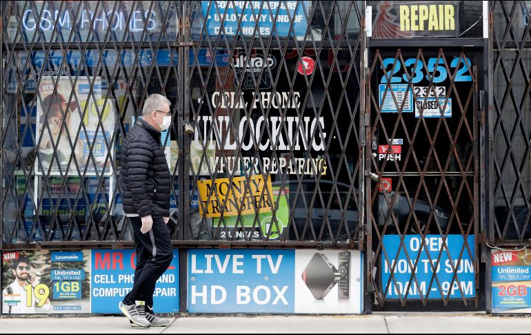 En el país del norte se perdieron casi 20 millones de puestos de trabajo desde febrero. AP/ N. Huh