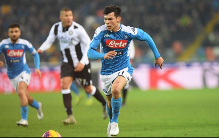 ''Chucky'' tiene por delante un mes y medio con 12 partidos ligueros, además de la final de Copa Italia de este miércoles y la Champions League, para volver a hacerse un hueco en el equipo. TWITTER / @sscnapoliES