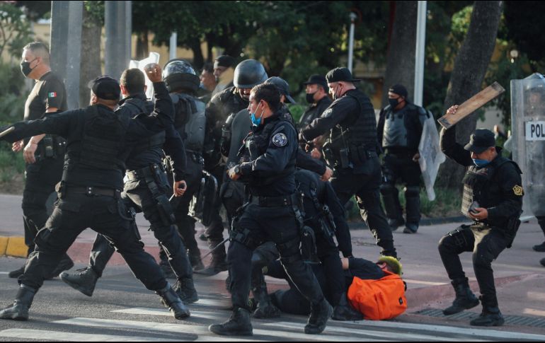 El fiscal estatal presentará un informe sobre los hechos sucedidos el 4 y 5 de junio pasados durante las protestas y la detención ilegal de jóvenes. EL INFORMADOR/ARCHIVO