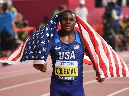 El corredor norteamericano habría sido suspendido de manera provisional por no someterse a una nueva prueba antidopaje en el pasado mes de diciembre. AFP