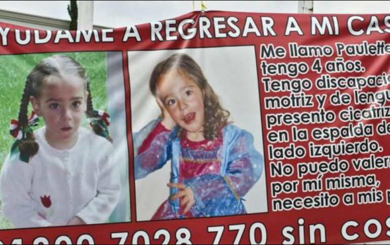 La desaparición de la niña Paulette Gebara Farah derivó en un escándalo para las autoridades en el Estado de México. GETTY IMAGES