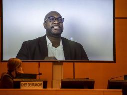 El Consejo de Derechos Humanos de la ONU en Ginebra inició este miércoles un debate sobre el racismo y la violencia policial. EFE/M. Trezzini