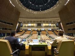 Ante la pandemia, la Asamblea General de la ONU acordó una votación mediante boletines secretos durante un periodo extenso del día para evitar una aglomeración en la sede de la ONU. TWITTER@UN