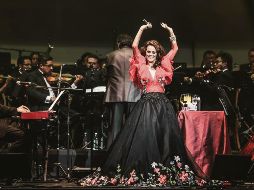 Edith Márquez. La cantante llegará a tu hogar este 20 de junio con un concierto irrepetible. CORTESÍA