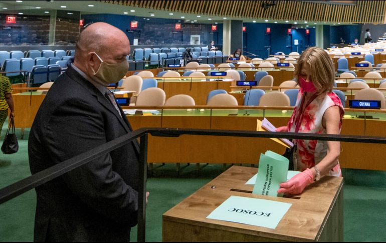 En la votación para elegir a los cinco miembros no permanentes también resultaron electas India, Noruega e Irlanda. AP/E. Debebe