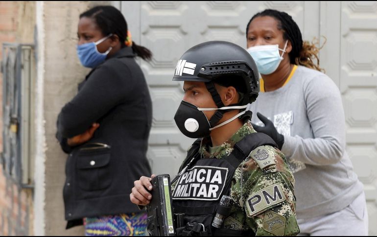 Los cercos sanitarios serán reforzados con 400 hombres del Ejército y 30 de la Armada. EFE/ARCHIVO