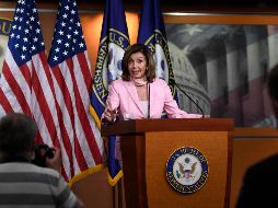 Pelosi también pidió que los nombres de las bases militares estadounidenses bautizadas en honor de oficiales del ejército confederado fueran cambiados. AP / S. Walsh