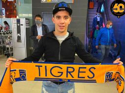 El ex jugador del Toluca afirmó que se entregará a la camiseta felina. TWITTER / @TigresOficial