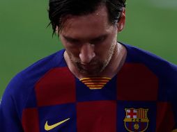 Messi no pudo hacerse presente en el marcador. AP / A. Fernández