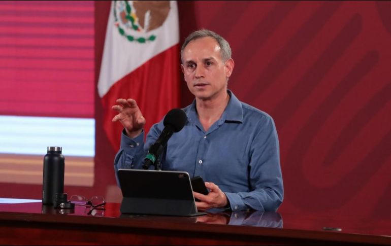 En la grabación, López-Gatell aclara que no lo realiza de manera peyorativa ni para crear una segmentación innecesaria, si no como una realidad constatable. SUN / J. Boites