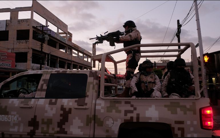 En un decreto presidencial publicado en mayo quedó establecido que el Ejército, la Marina y la Fuerza Aérea ayudarán en acciones de seguridad pública en el país hasta el 27 de marzo de 2024. AFP/ARCHIVO