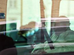 El Papa emérito Benedicto XVI (c) llega a la casa de su hermano Georg Ratzinger, en Ratisbona, Alemania, el 19 de junio. EFE / P. Guelland