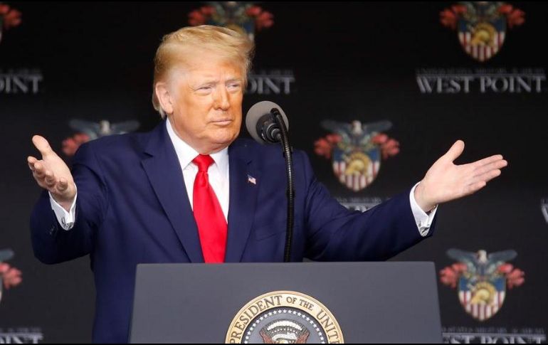 El apoyo de Trump al movimiento opositor de Juan Guaidó ha generado dudas debido a que su influencia en la vida política de Venezuela es cada vez menor. EFE/ARCHIVO