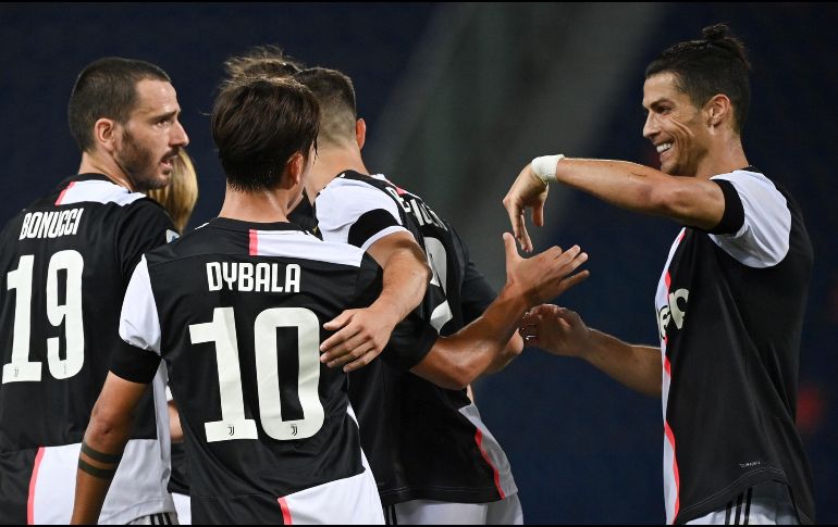 Para CR7 fue el 22 gol en esta temporada liguera mientras que Dybala lleva ocho tantos. AP / M. Paolone